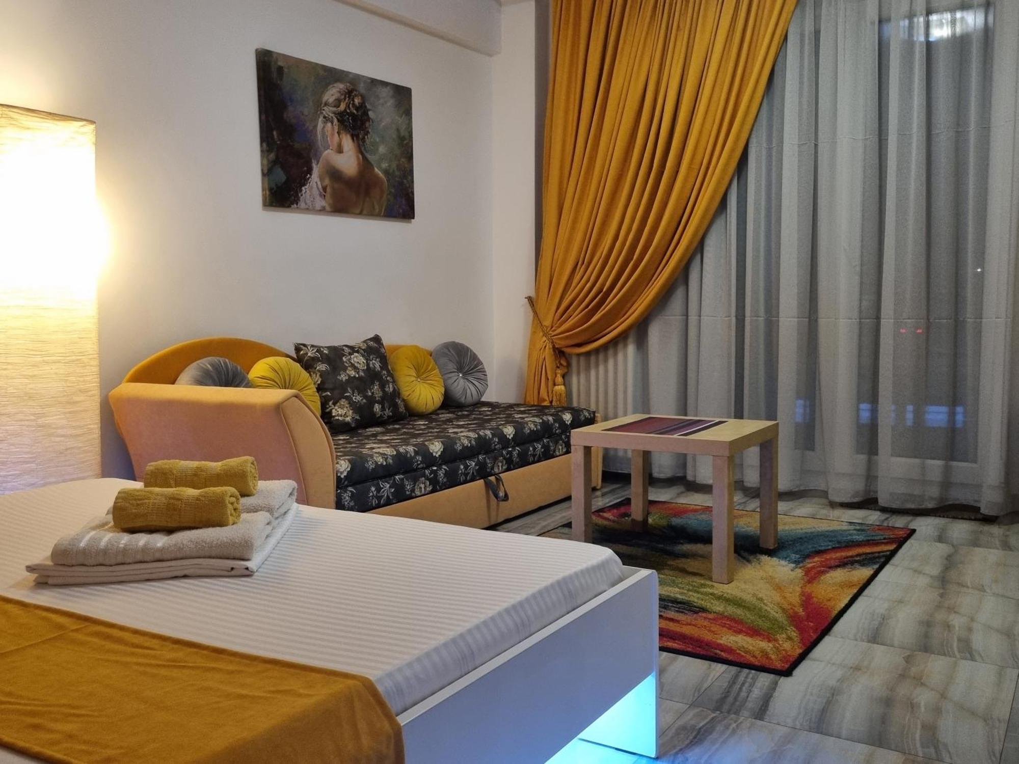 Golden Studio- Panoramic View With Terrace Bucarest Exterior foto