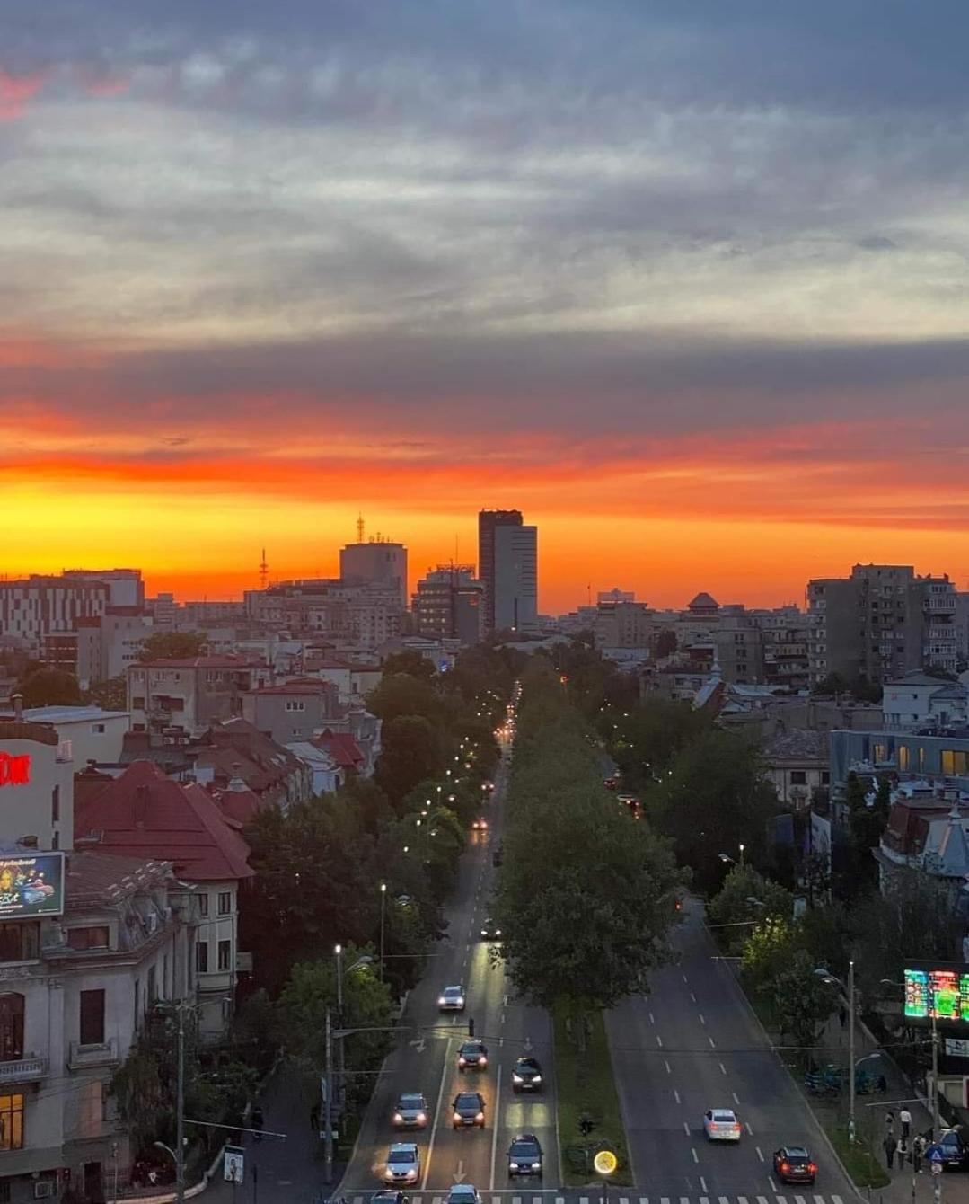 Golden Studio- Panoramic View With Terrace Bucarest Exterior foto